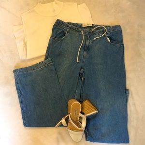 GAP drawstring jeans